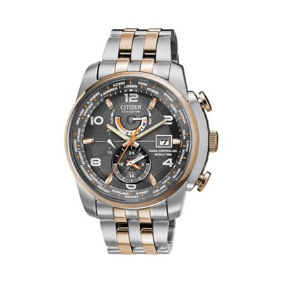 Men's world time watch at9016-56h